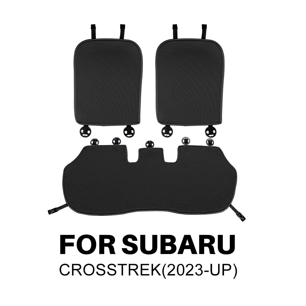 Car Seat Cover For Subaru Crosstrek 2025 Impreza 2025 Ice Silk Non-slip Seat Protector Cushion RHD LHD Interior Accessories