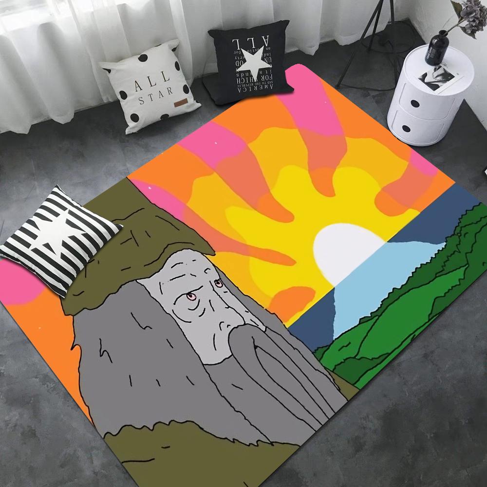 

Шоу Великого Леза Килимок для коридору Нековзний килимок для пральні Декор для пральні Балкон Дитяча Вітальня Туалетний килимок 40x60cm