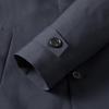 MONTAGUT Men's Stylish Mid-length Windproof Trench Coat