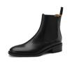 Fashion AIYUQI 2025 New Women's Chelsea Boots Anti-slip Retro Lace-up Work Boots for Women Large Size Low-heeled Female Winter Shoes