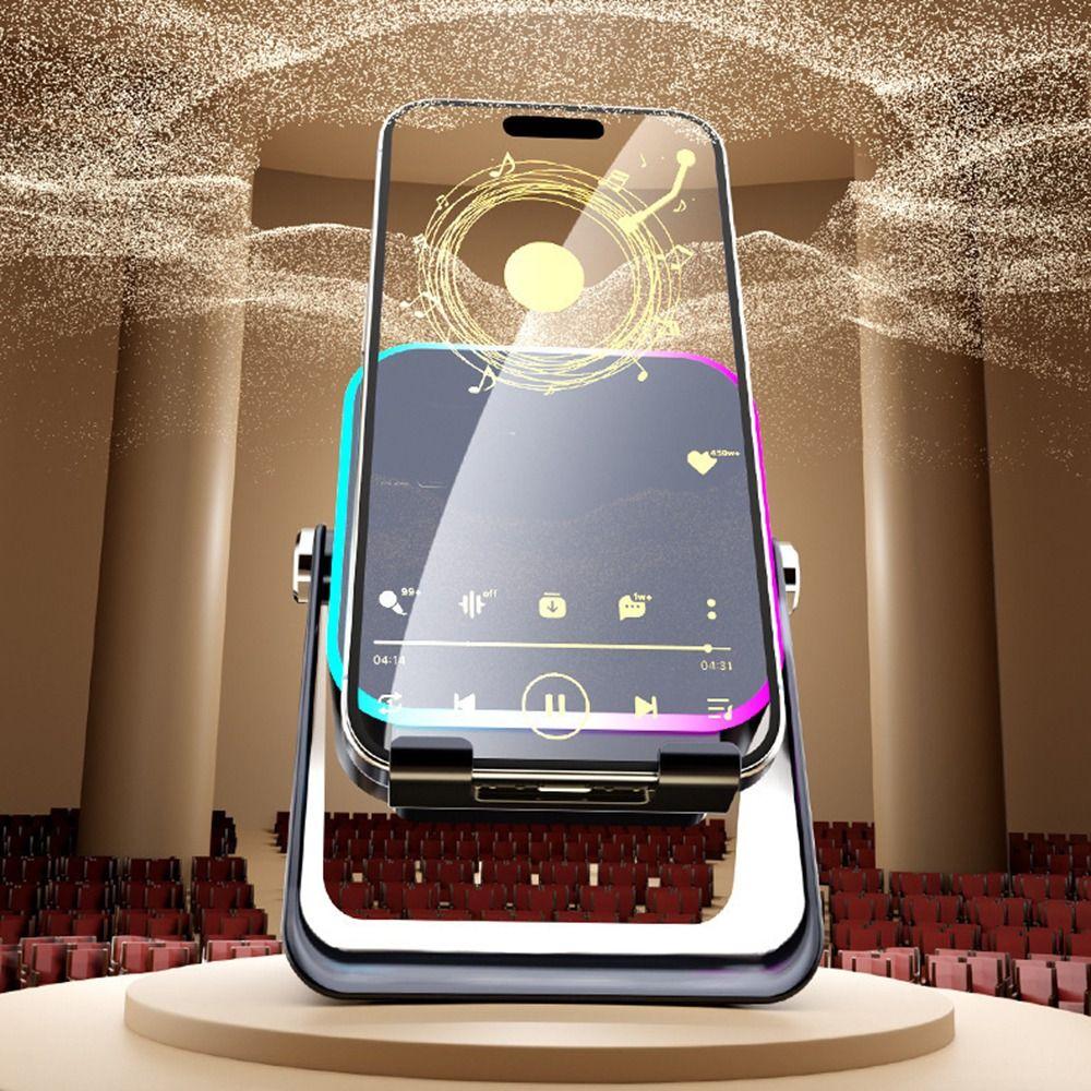 Auto-induction Bluetooth Speaker Phone Stand Portable Portable Phone Holder  Movie Watching