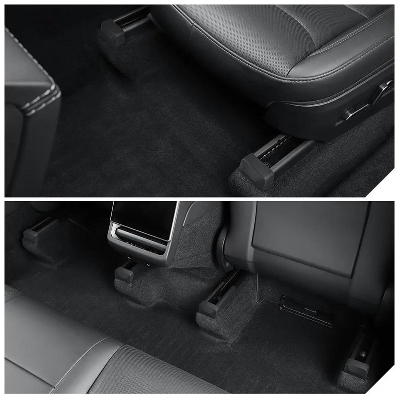 for Tesla Model Y L Juniper 2026 Seat Slide Rail Corner Protector Cover YL Model 3 Highland 2024 Anti-kick Protect Guard Plug