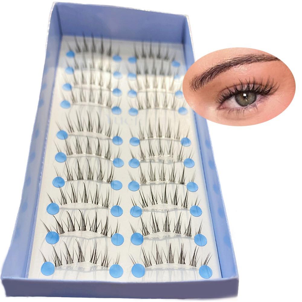 Natural Fake Lashes Wispy False Eyelashes Hot Eyelashes  Makeup Eyelash Extension