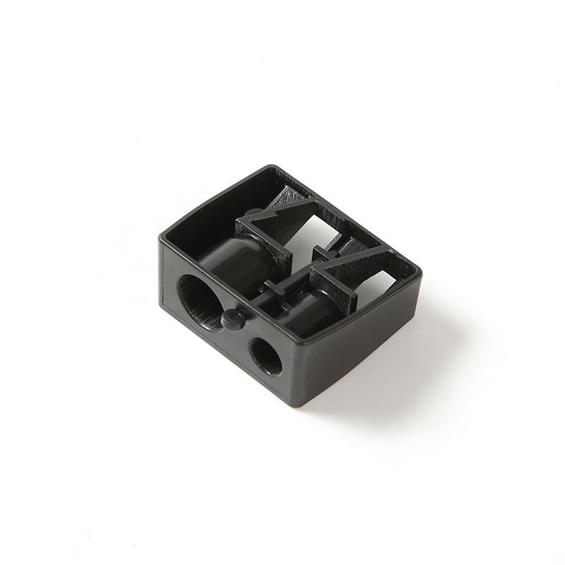 Dual-Hole Makeup Pencil Sharpener with Lid for Lip Liner, Eyeliner, and Eyebrow Tools