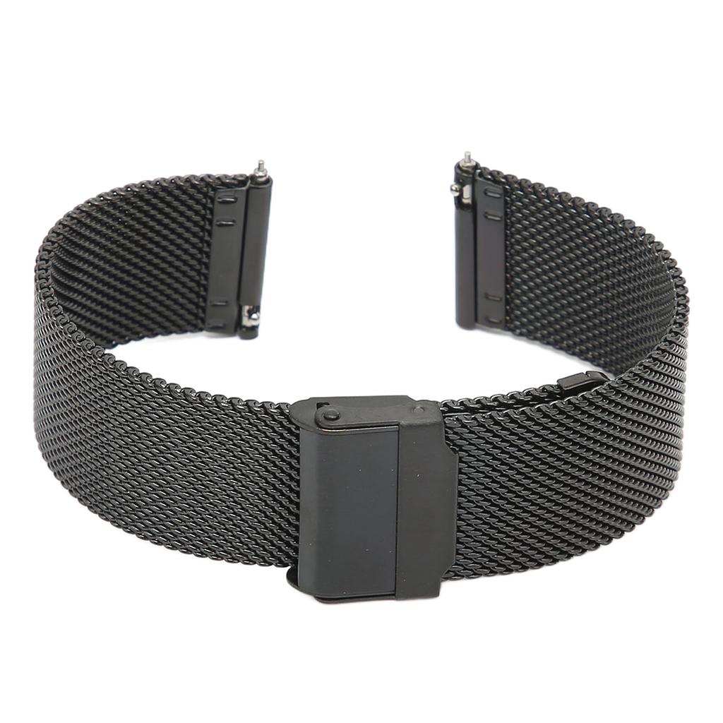 22mm Stainless Steel Watch Bands Mesh Woven Watch Straps Quick Release Watch Wristband with Universal Buckle for
