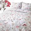 Cotton Bedding 160x200 Natural 100% Cotton Rowan Twigs Flowers