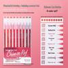 Blue Fruit Morandi Planner Pens Set: 240 Multicolored, Large Capacity, Includes Purple and Skin Tones.