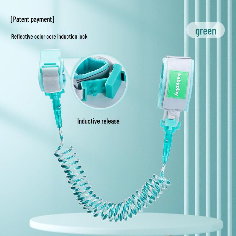 Child Safety Anti-Lost Wristband with Leash and Harness 1.5m