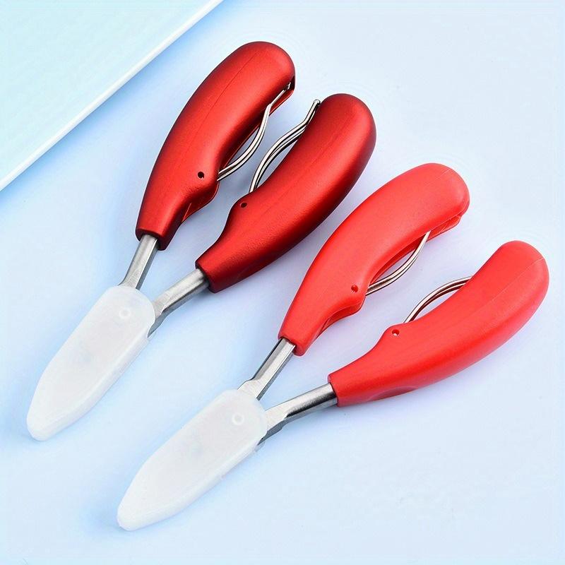 Edelstahl Nagelknipser Nagelrillenmesser Scharfe Spitze Nagelknipser Adlernasen-Zange Zehenknipser