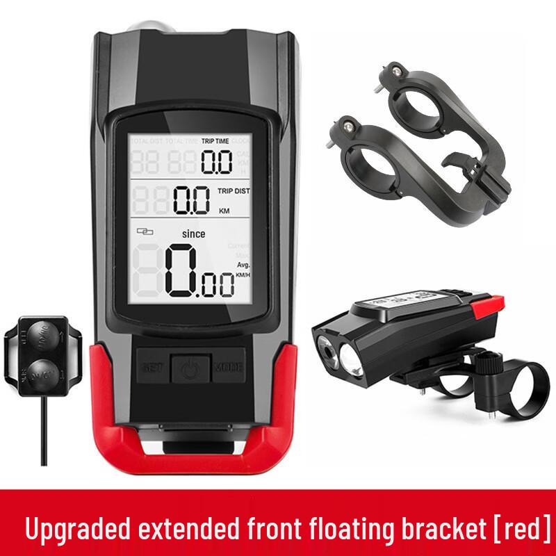 Беспроводной велокомпьютер Lishi 3-в-1 с сигналом и светом