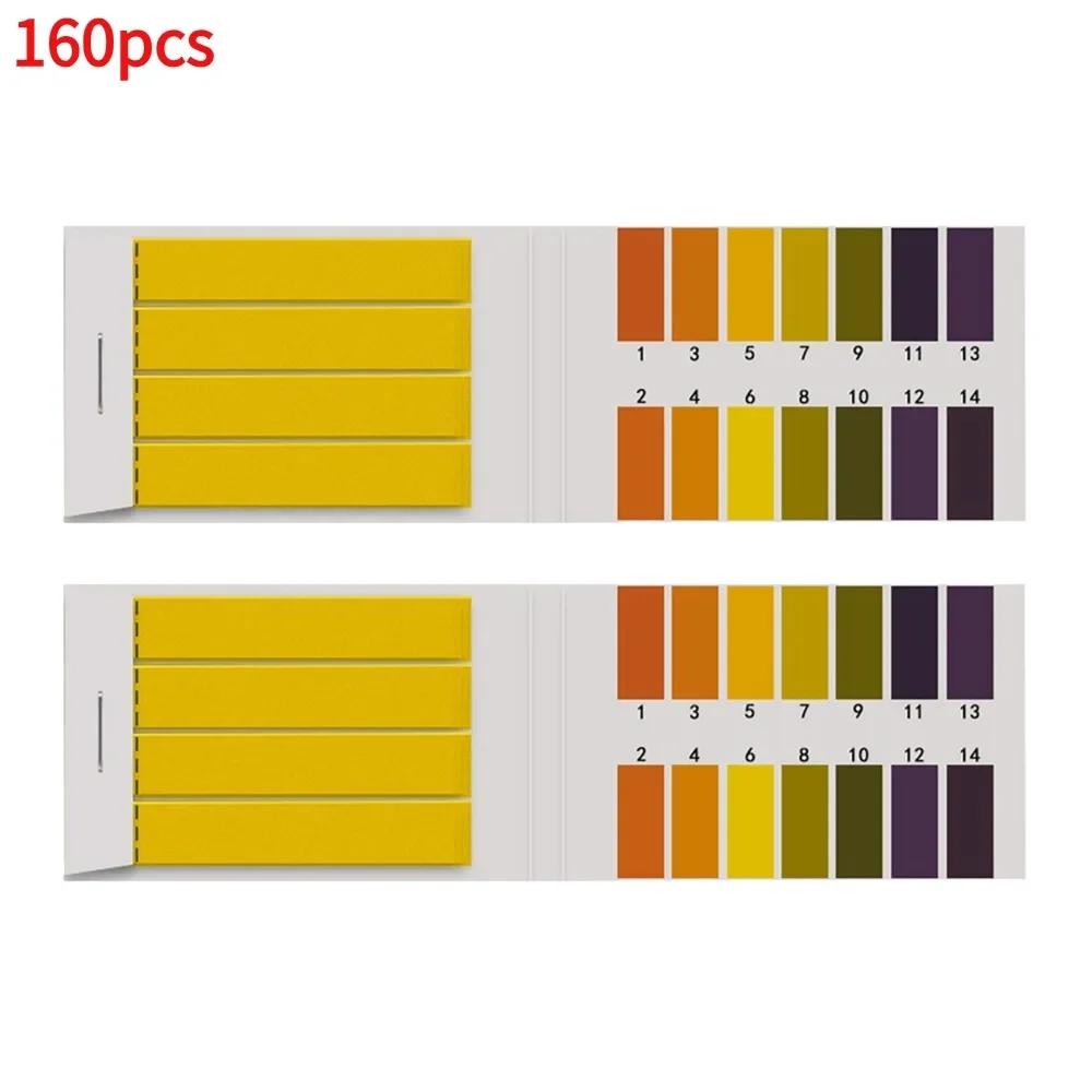 80-800Pcs Professional 1-14 PH Litmus Paper Ph Meter Indicator Test Strips Water Cosmetics Soil Acidity Testing Strips Measuring