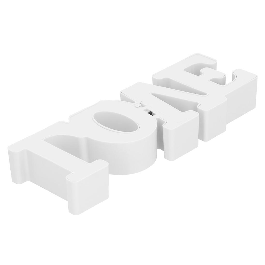 LOVE Lamp 10LED Night Light for Proposal Confession Wedding Anniversary Party Warm White