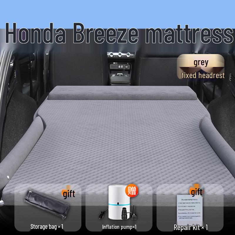 Compatible with 25 Honda Breeze Models: Inflatable Car Bed Mattress for Trunk and Rear Seat