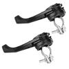 2PCS Black Lawnmower Throttle Lever Metal Universal Throttle Lever Durable Throttle Control Lever