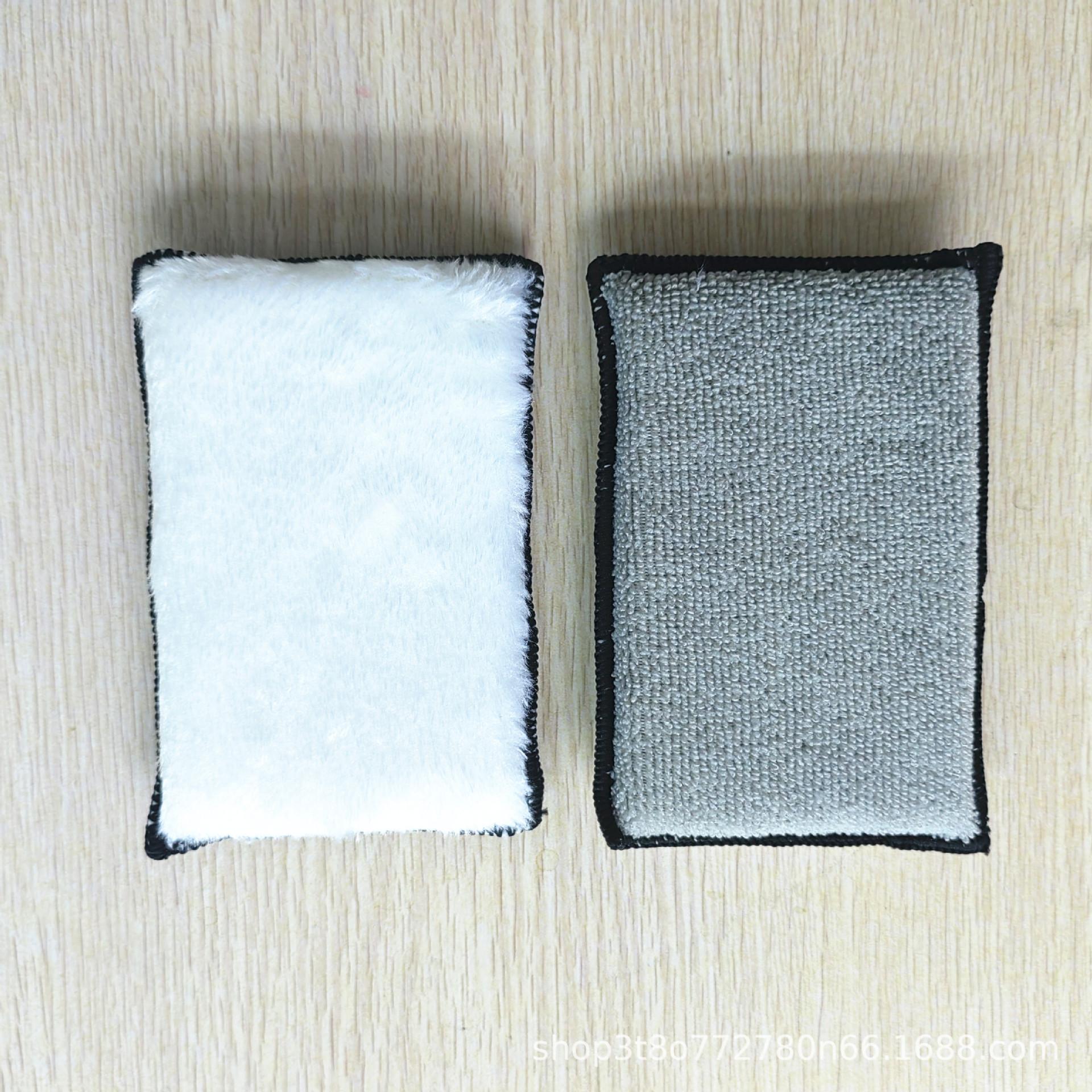 

Car Interior Cleaning Sponge Wipe Polyester Silk Brush Towel Cloth Sponge Block Car Wash Sponge Cleaning Tool 13*9*3 серый