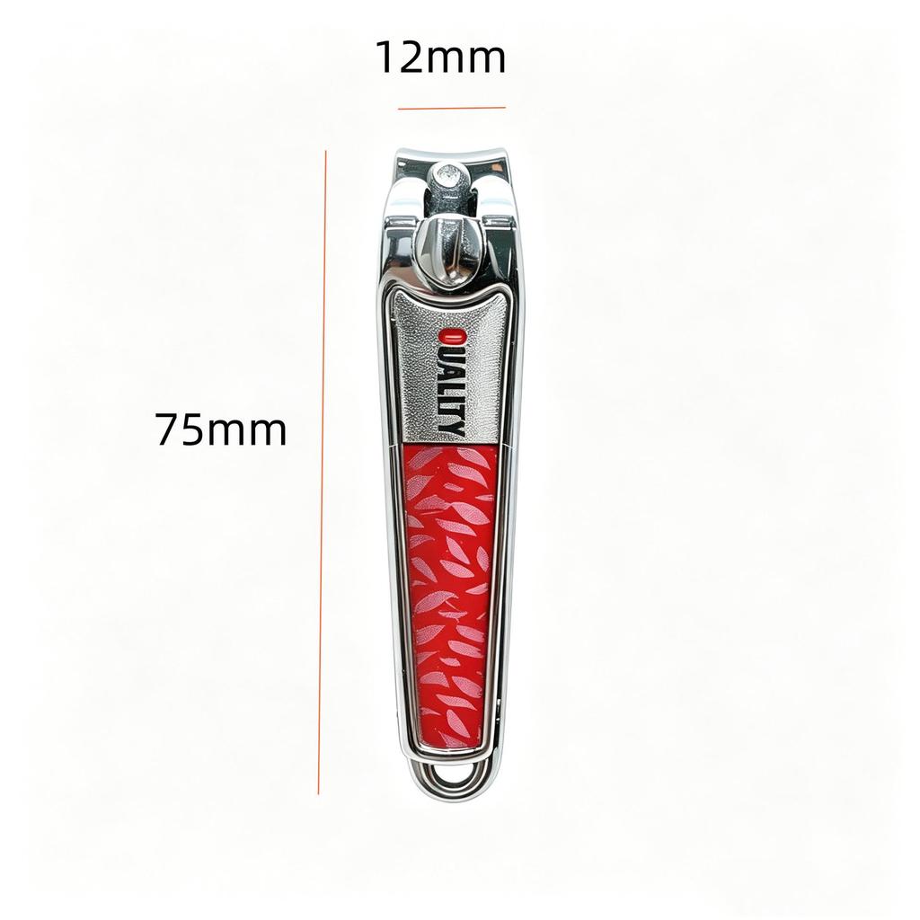 Large Straight Cut Angled Nail Clippers and Scissors for Home Manicure/Pedicure