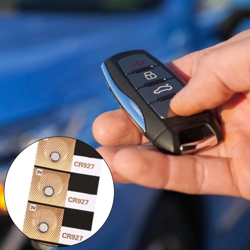 5Pcs CR927 Lithium Button Cell Battery 3V 30mAh for Remote Controls and Flash Toys