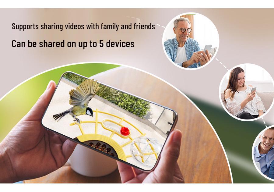Smart Bird Feeder with Camera & ID: Automatic Feeding System