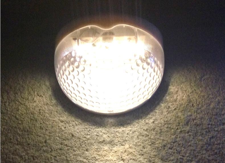 Solar Powered Motion Detection LED Wall Light HF-052 White