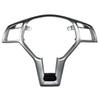 Garniture de couverture de panneau chromé de volant de voiture, pour Mercedes Benz AMG ABCE GLK GLA CLA CLS classe W176 W246 W204 W212 W156 W117