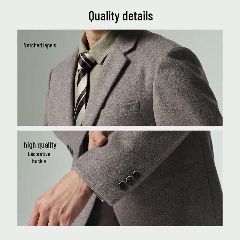 LILANZ Men's Wool Blend Blazer
