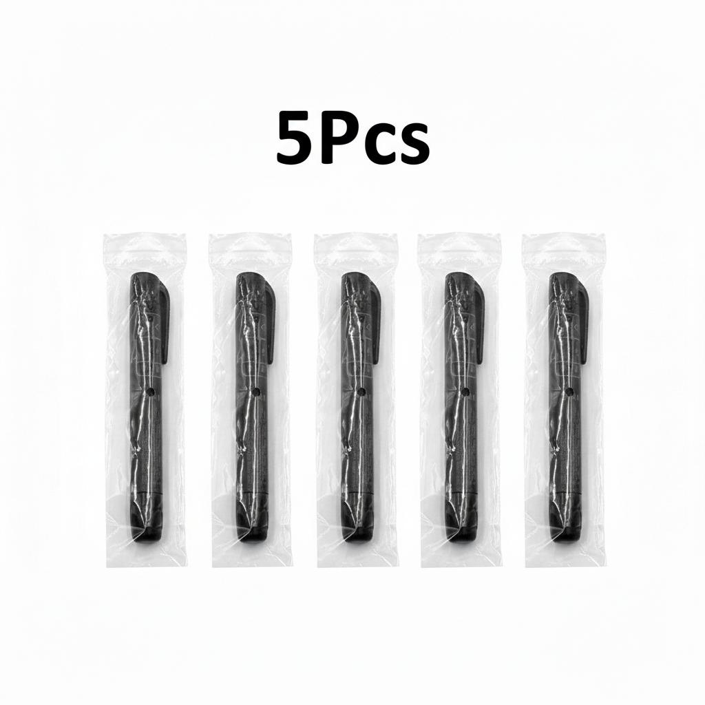 Brake Fluid Liquid Tester Pen Checking Pen For Brake Oil Oil Moisture Analyzer With 5 LED Indicators Auto Brake Diagnostic Tools
