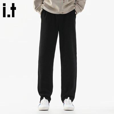 Fingercroxx IT Men's Japanese Style Straight-Leg Casual Pants