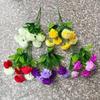 Simulated Hydrangeamacrophylla Flower Carnation Used For Decorating Room Decore