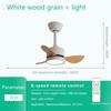 22" 3/5 Blades & LED Lighting Fan Silent DC Motor & Energy Saving Fan Household Electric Ceiling Fan with Hook