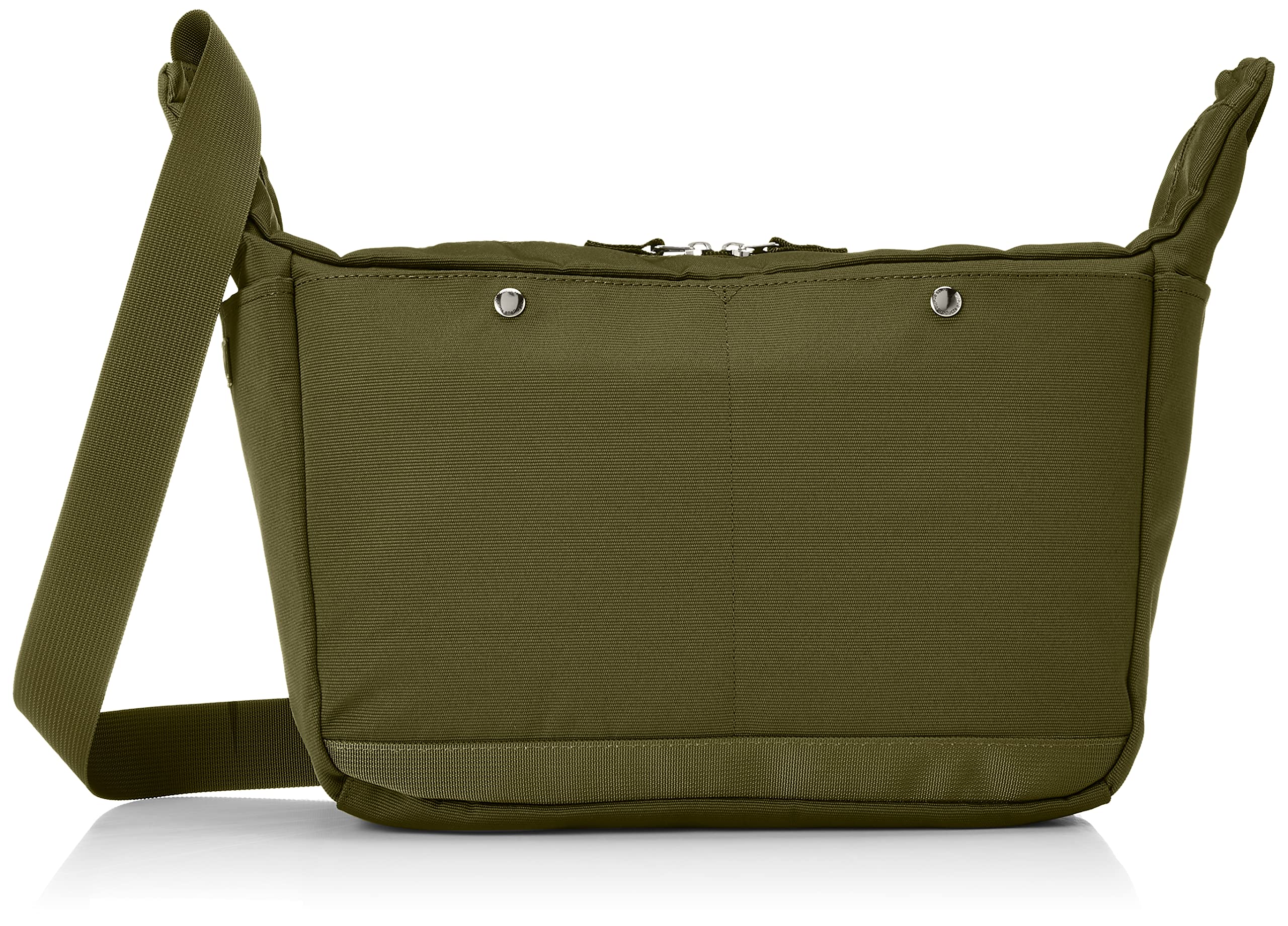 

Anello ANYTIME ATS0982 Shoulder Bag, A4 Size, Water-Repellent, Multi-Storage, Olive