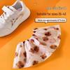 Cartoon Bear Print Non-Slip Disposable Shoe Covers for Kids