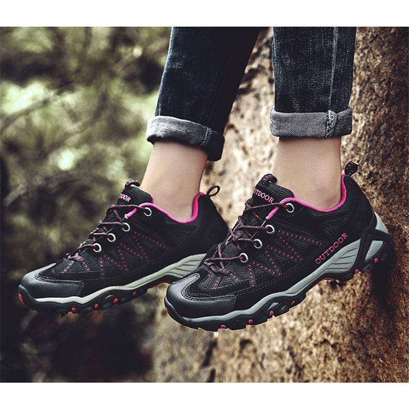 Hiking Shoes For Men Tactical Climbing Trekking Shoes Women Waterproof Shoes Mountain Sneakers Women Outdoor Sneakers Walking