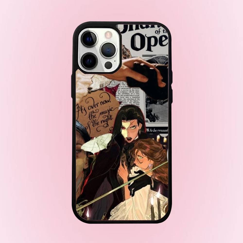 

The P-Phantoms Of the O-Opera Phone Case For iPhone 16e,16,15,14,13,12,11,Plus,Pro,Max,Mini Magsafe Magnetic Wireless Charging iPhone16plus