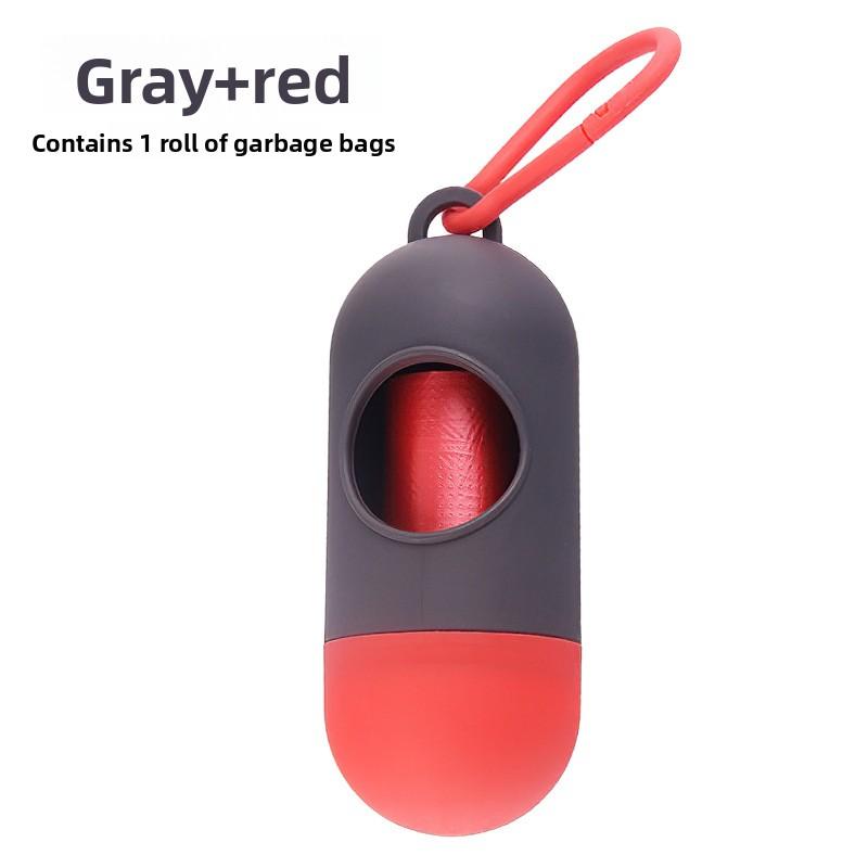 Pet Cleaning Supplies, Dog Garbage Bags, Bullet-shaped Portable Storage Boxes, Toilet Picks, Garbage Bag Boxes