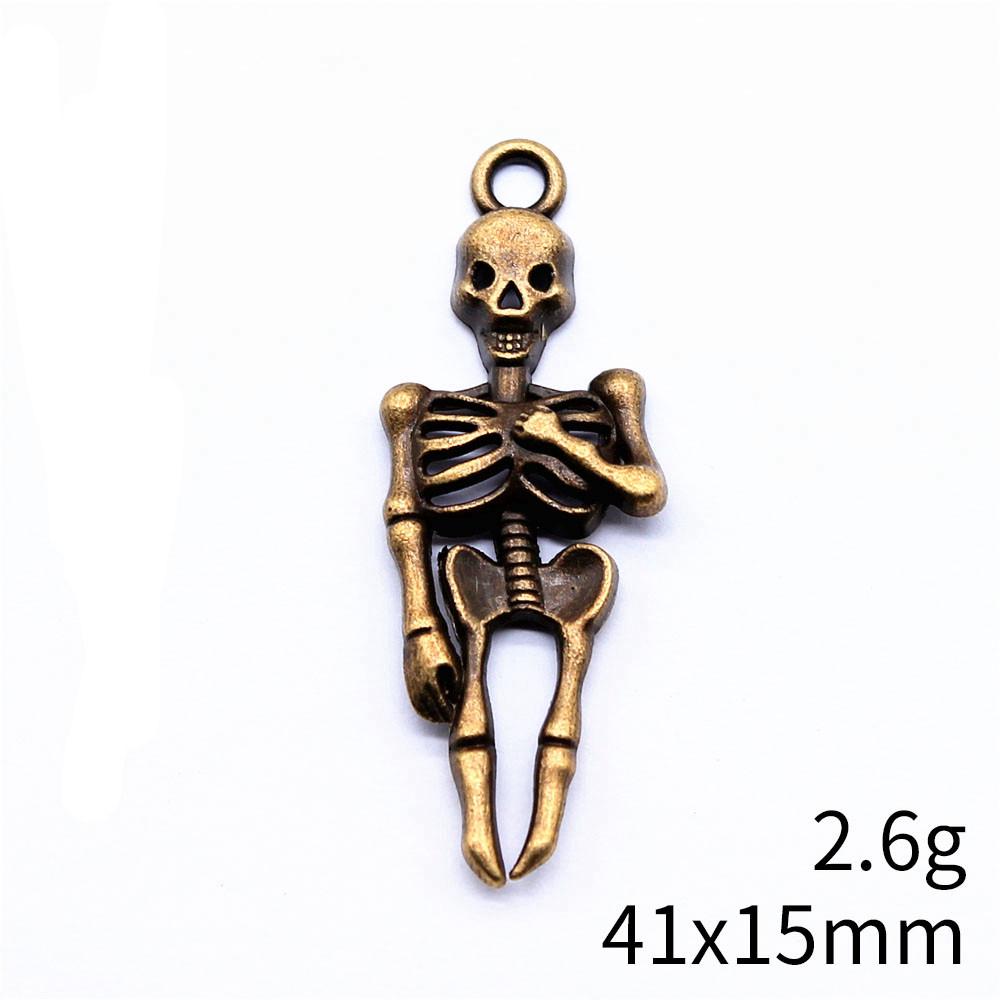 Father's Day Jewelry Creation Charms Skeleton Charms Pendant Art Supplies Man Pendant