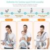 Ergonomic Baby Carrier Backpack Infant Baby Hipseat Carrier Front Facing Ergonomic Kangaroo Baby Wrap Sling Travel Backpack
