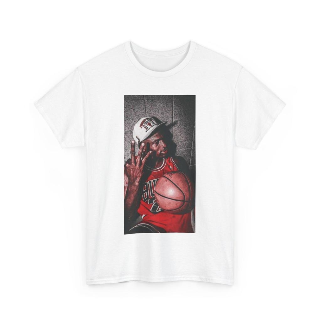 PAYEAH American Vintage Basketball Poster Digital Print Mens Casual TShirt 100 Cotton Heavy Cotton T Shirt