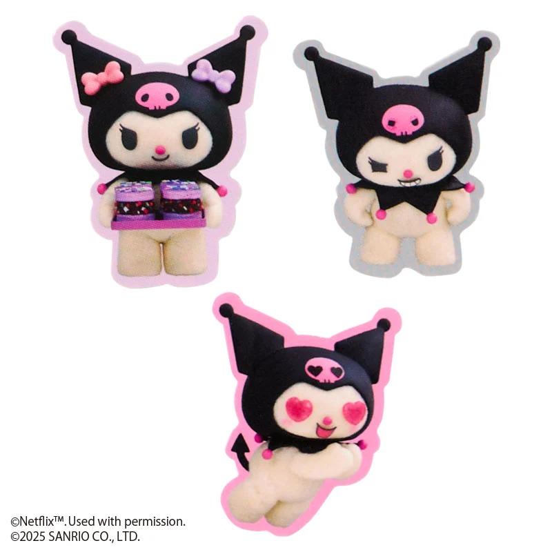 Sanrio Sticker Set ( Netflix original anime My Melody & Kuromi ) NEW