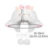 Y2K Soft Sheep Ear Bucket Hat Lolita Fluff Dome Hat Sweet Cute Brimless Beanie Cap Winter