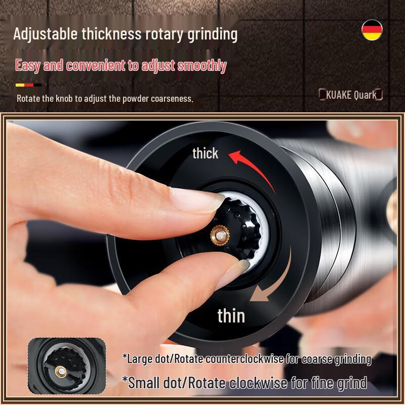 304 Stainless Steel Pepper and Spice Grinder