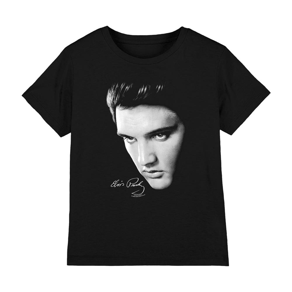 Elvis Presley Childrens/Kids Face T-Shirt