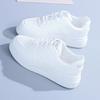 Women's Shoes White Shoes Lace Up Leather Women Sneakers Spring Summer Breathable Casual Shoes High Quality Flat Vulcanized Shoe