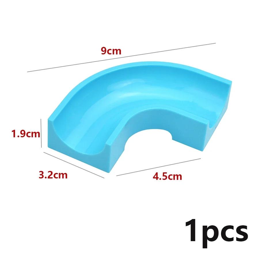 Nagy méretű csúszda, verseny, futópálya, labda, tégla, nagy részecske, építőkocka, tölcsér, csúszda, labirintus, kiegészítők, gyerekjátékok, kompatibilis duploe-k