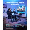 VEVOR Racing Wheel Stand, Adjustable & Foldable Simulator Stand for Logitech G923 G920 G29 G27