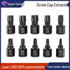 10-Piece Screw and Nut Extractor Set for Damaged or Broken Bolts