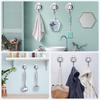 iRomic Heavy Duty Vacuum Suction Cup Hook Specialized for Organizing and Toilet (2 Pack) Kitchen, Bathroom,