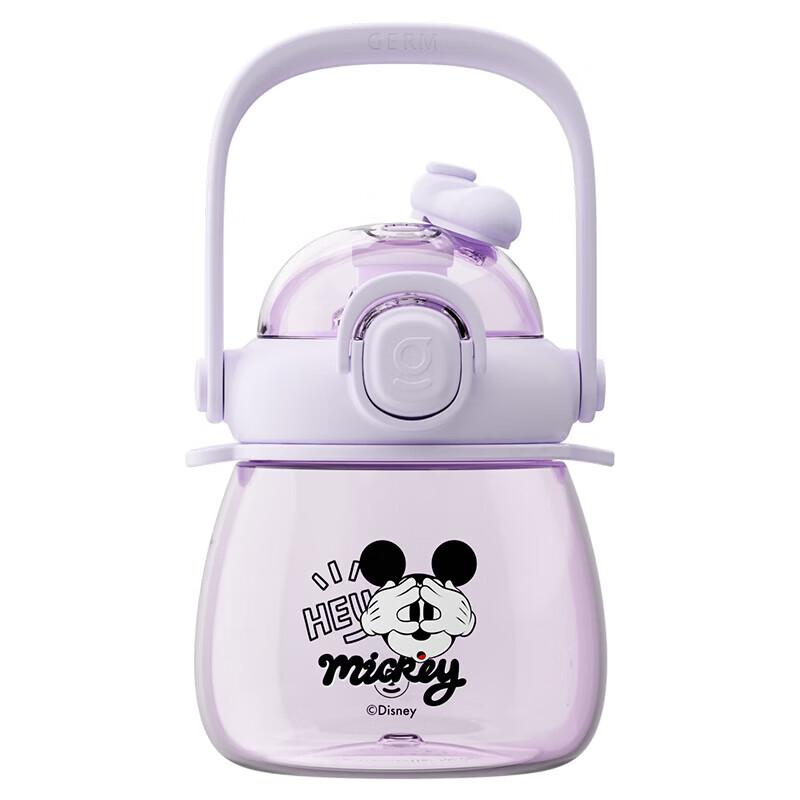 Mickey Mouse Big Belly Glass Water Bottle