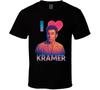I Heart Love Kramer Seinfeld 90s Sitcom Character Fan T Shirt