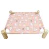 1Pc Elevated Cat Bed Pet Supplies Hammock Cat Square Washable Wooden Detachable Frame