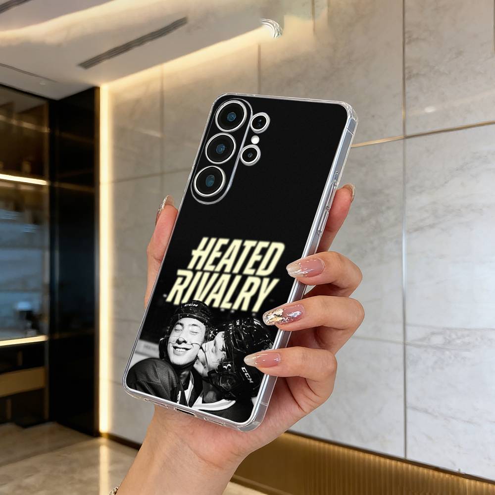 Heated Rivalry-Shane Hollander-Ilya Rozanov Phone Case For Samsung S25,S24,S21,S22,S23,S30,Ultra,S20,Plus,Fe Transparent Cover